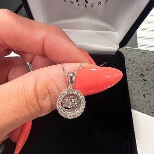 Kay’s 14K WG 1/2 carat Diamond unstoppable necklace new